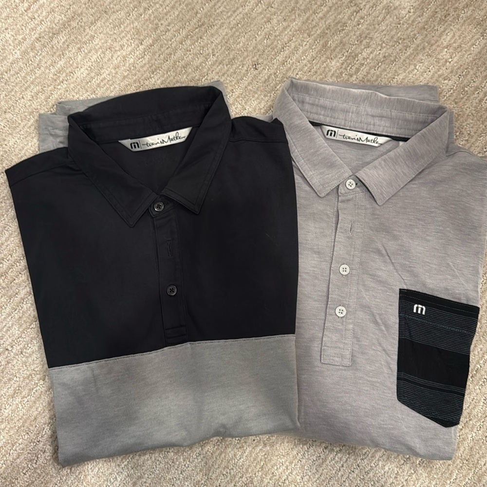 Travis Mathew Mens Golf Polos